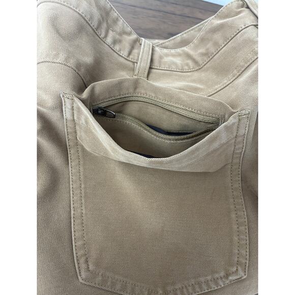 Lululemon ABC Pants Mens 42x30.5 Beige Canvas 5 Pocket Utilitech Performance - Picture 5 of 6